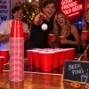 American cups Beer pong rood plastic 50 stuks