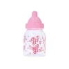 Babyfles decoratie roze