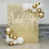 Backdrop goud 30 x 30 cm 6 stuks