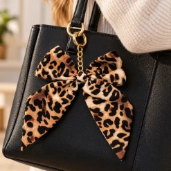 Bagcharm Strikje panter