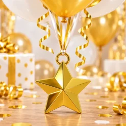 Ballongewicht Ster - Goud