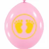 Ballonnen geboorte meisje 30 cm - 12 stuks
