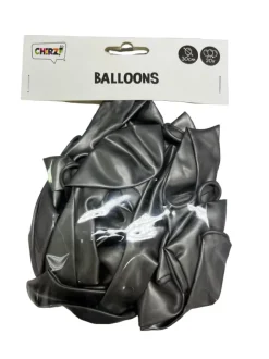 Ballonnen metallic zilver 30 cm - 20 stuks