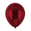 Ballonnen parelmoer metallic rood 30cm - 20 stuks