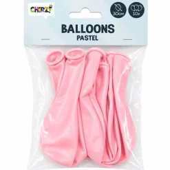 Ballonnen Pastel - Roze - 30cm - 10 stuks