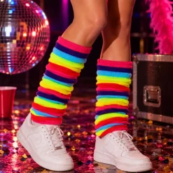 Beenwarmers regenboog meerkleurig