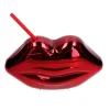 Beker lippen rood