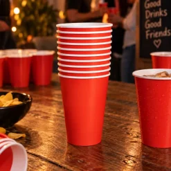 Bekers karton Amerikaans beer pong 10 stuks