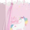 Cadeautasjes - 4 stuks - Unicorn