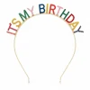 Diadeem It's my birthday meerkleurig