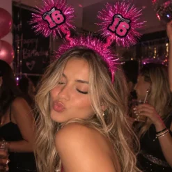 Diadeem Sweet 16 roze