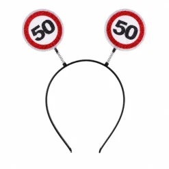 Diadeem verkeersbord 50 jaar