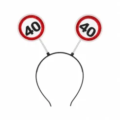 Diadeem verkeersbord 40 jaar