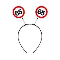 Diadeem verkeersbord 65 jaar