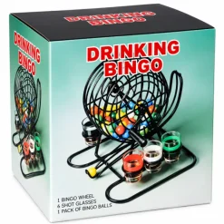 Drankspel bingo 6 shotglazen
