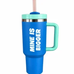 Drinkbeker 1200 ml blauw 'BIGGER'