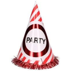 Feesthoed verkeersbord party