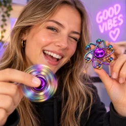 Fidget Spinner Atoms