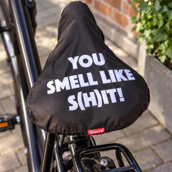 Fietszadelhoes You Smell Like Shit
