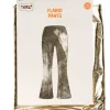 Flair broek goud - L/XL