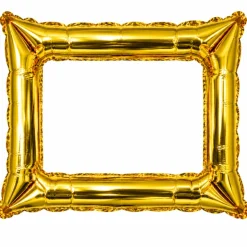 Folieballon frame goud