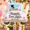 Folieballon happily ever after