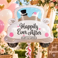 Folieballon happily ever after