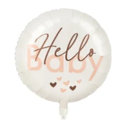 Folieballon Hello baby - 45 cm