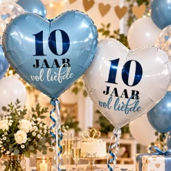 Folieballonnen 10 jaar Vol Liefde