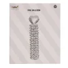 Folieballonnen pilaar zilver - 160 cm