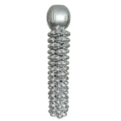 Folieballonnen pilaar zilver - 160 cm