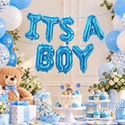 Folieballonnen slinger It's a boy