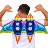 Folieballon Rocket wings meerkleurig - 85 cm