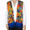 Gilet hippie meerkleurig one size