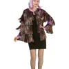 Glitterjas regenboog onesize
