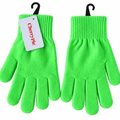Handschoen Magic Met Vinger Neon Groen