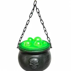 Heksenketel Halloween licht en geluid