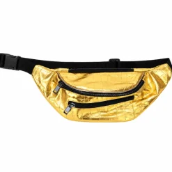 Heuptas slangenprint goud