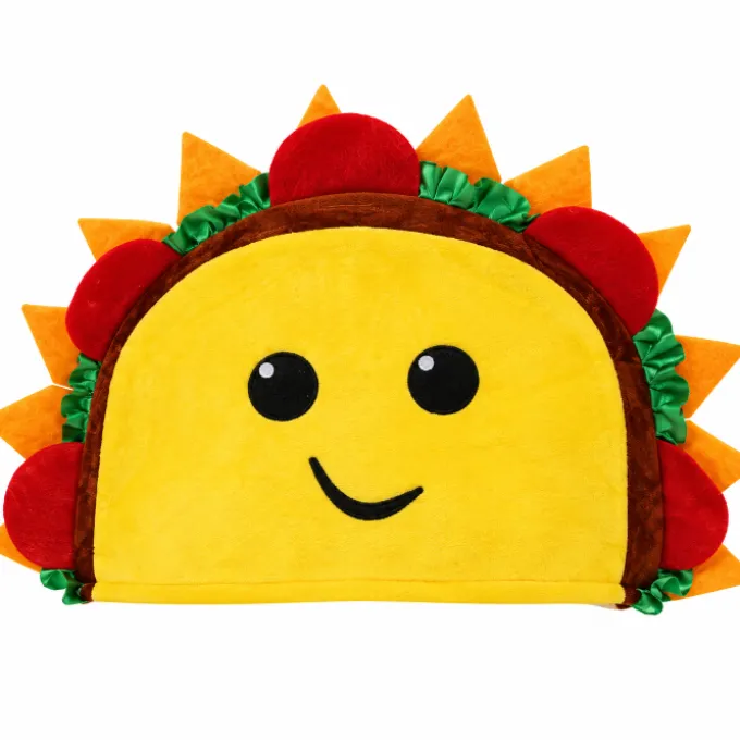 Hoed taco meerkleurig