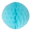 Honeycomb papier blauw 20cm