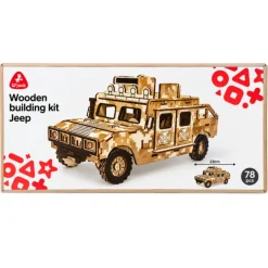 Houten Puzzel Kit Jeep