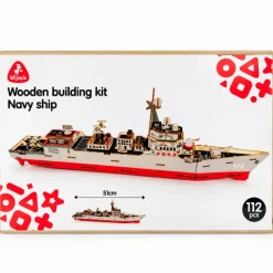 Houten Puzzel Marineschip