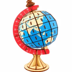Houten Puzzel Wereldbol