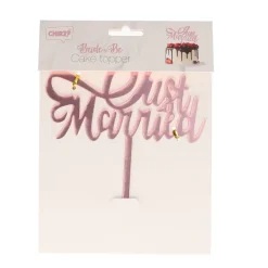 Just married taartprikker