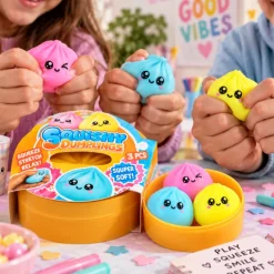 Kawaii Fidget Dumplings Foam 3 Stuks 5cm