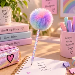 Kawaii Pen met PomPom