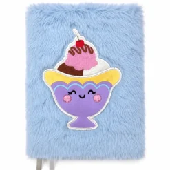 Kawaii Pluizig Notitieboek A5 Sundae