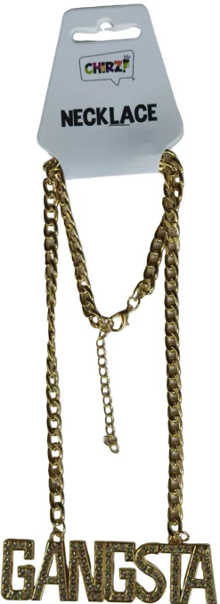 Ketting gangsta goud
