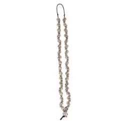 Ketting Halloween schedel wit
