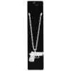 Ketting pistool zilver